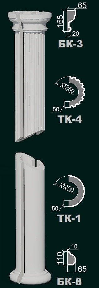 Фасадний карниз К 3